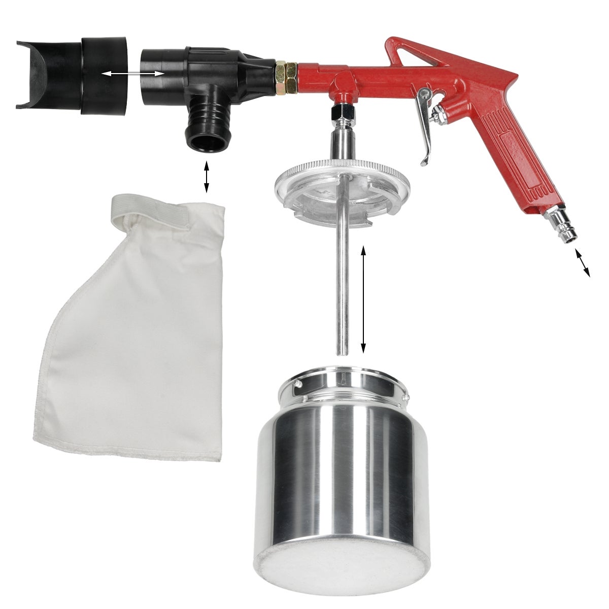 Pistolet de sablage pour joint