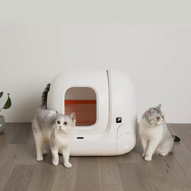 Así es el nuevo arenero para gatos con recogida automática que