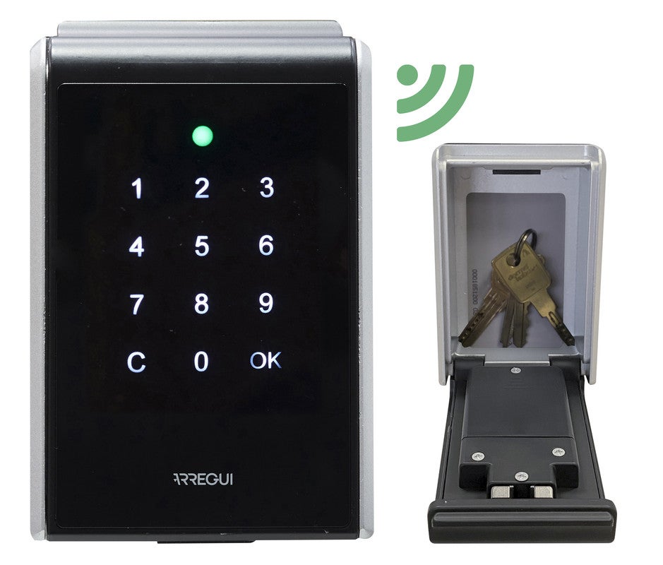 ARREGUI KEEPER SEG021 Boîte à clés extérieur pour voiture, Coffre de  sécurité pour clés, combinaison à code, Boitier à clé cadenas et anse  d'attache
