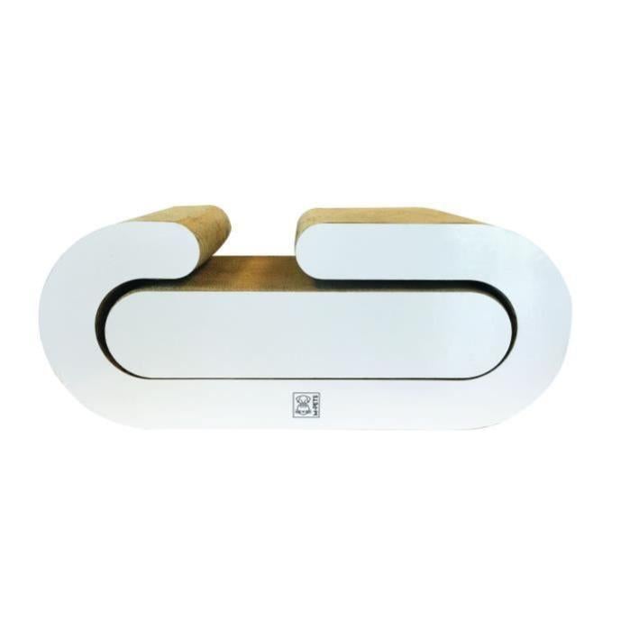 Tiragraffi XXL Da Soffitto In Corda Di Sisal Per Tiragraffi Grigio E Bianco 16_0000020 | Leroy - Foto 2