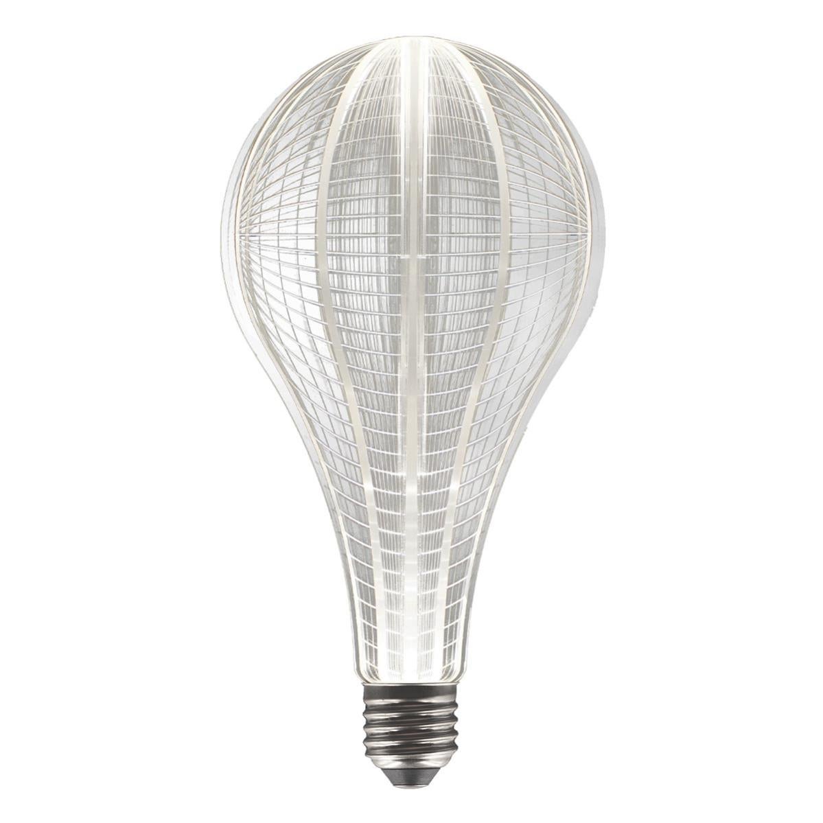 Ampoule LED E27 SUNNY EARTH transparent plastique H21cm Leroy Merlin