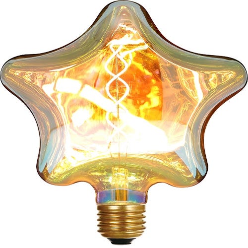 Ampoule LED Irisée Filament 4W E27