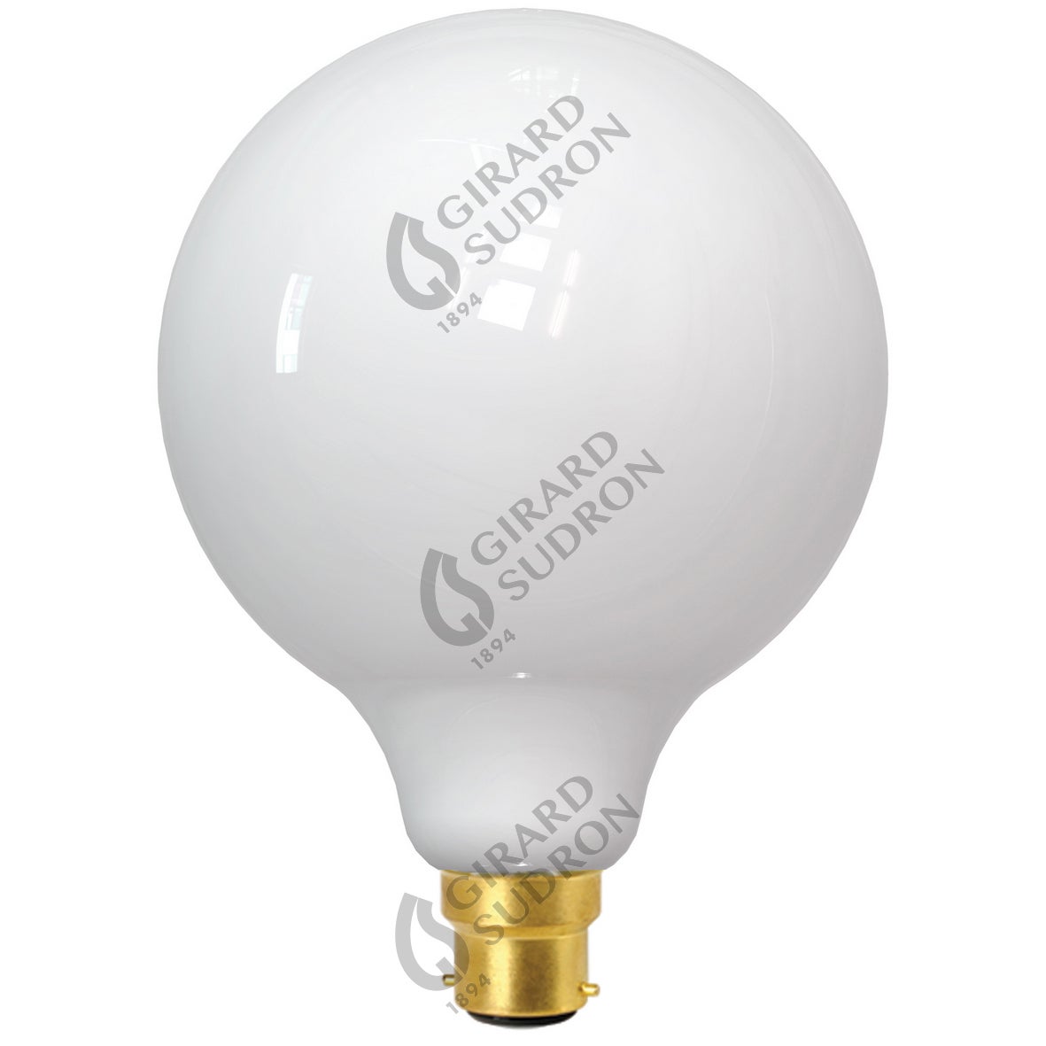 Ampoule LED 10W dimmable globe opaline E27 - Girard Sudron