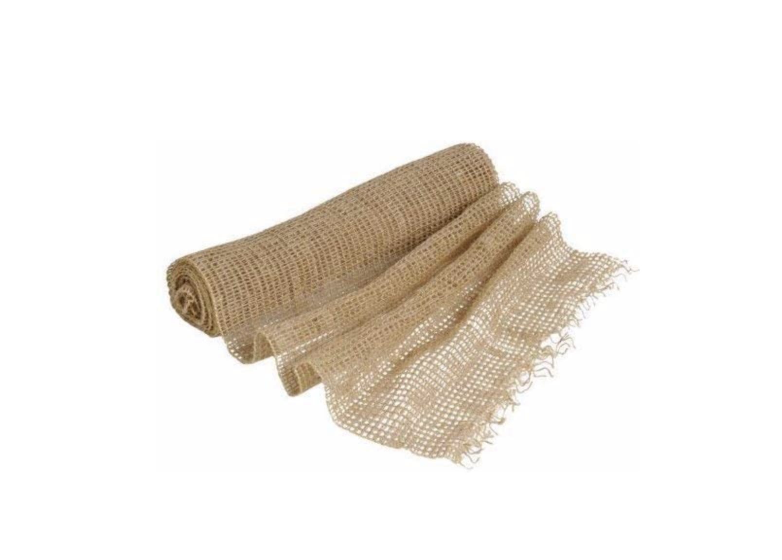 Rotolo Di Juta 100% Naturale 50cm X 100mt | Per Decorazioni, Matrimoni, Bomboniere E Arredamento - Foto 11