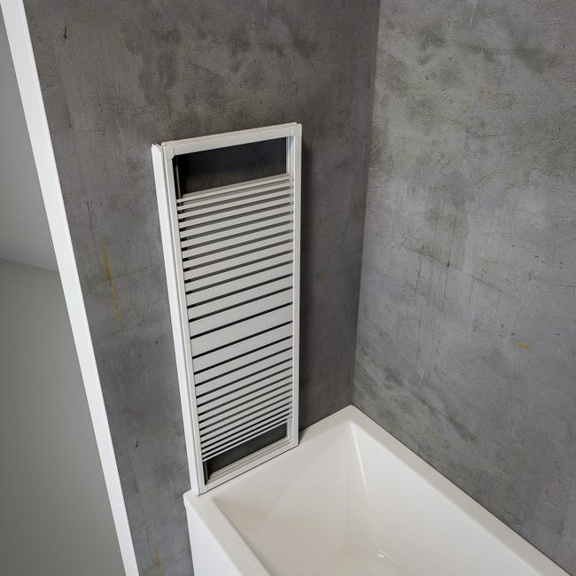 Pare-baignoire à coller EKS : comment installer une paroi de baignoire sans  percer dans le mur ? 