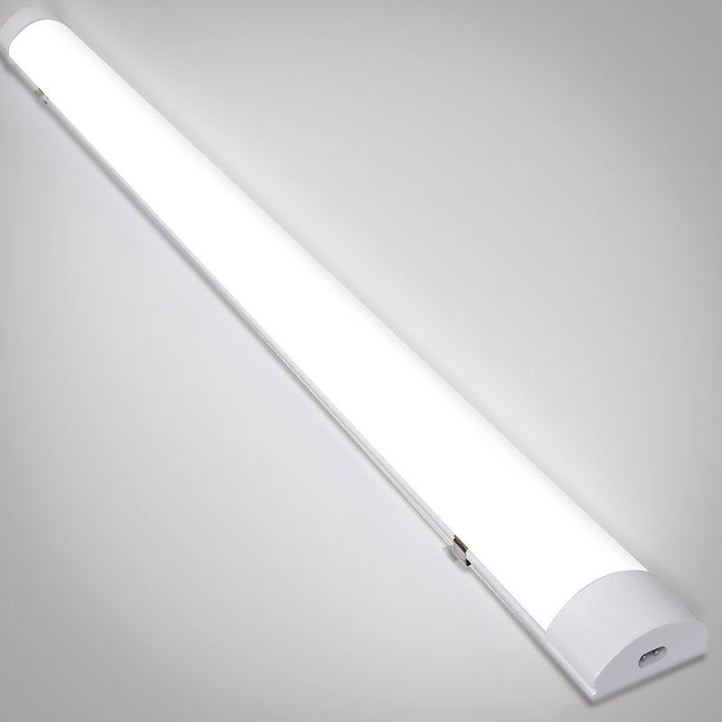 Lumière de Bain Plafonnier Garage Cave Lampe Humide Blanc Neutre LED 10er  Set