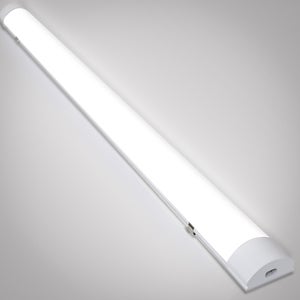 Réglette double néon LED pour tube T8 120CM 36W blanc neutre 4500