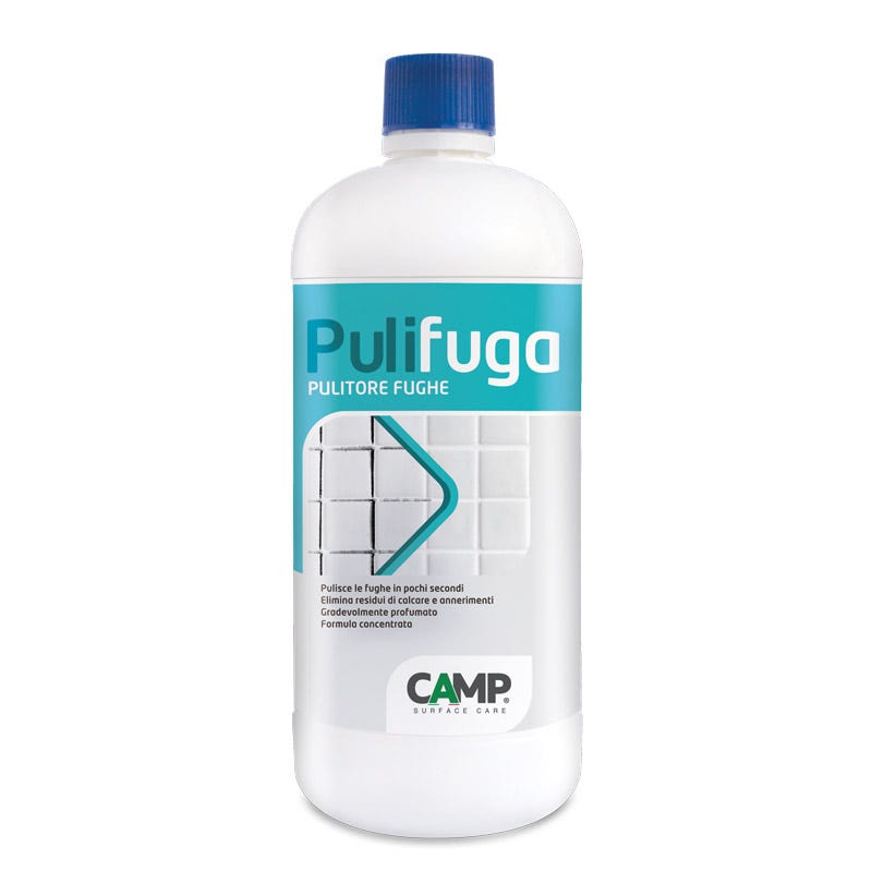 Camp PULIFUGA Fast, Detergente fughe pronto all'uso, Per piastrelle,  pavimenti e rivestimenti