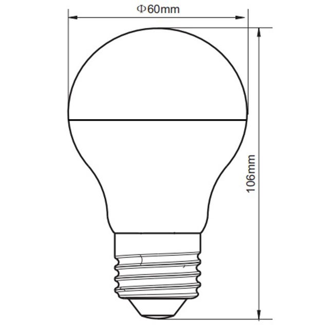 Ampoule LED E27 11.1W 1055Lm 4000K - garantie 5 ans