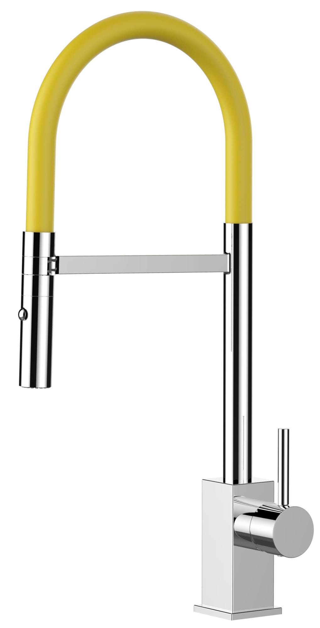 Aica Grifo Cocina Acero Inoxi Monomando Giratorio 360° Ahorro Agua Grifería | Brico Depôt