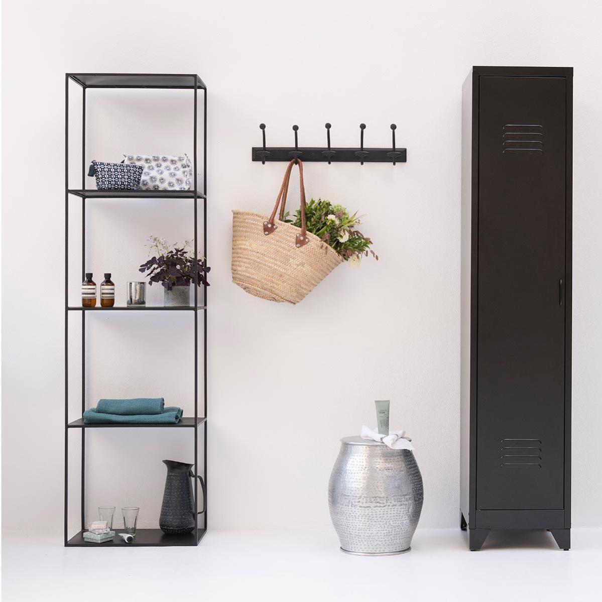 Scaffale In Acciaio Relaxdays 180x100x30cm - 5 Ripiani, Portata 500kg, Per Garage E Cantina - Foto 12