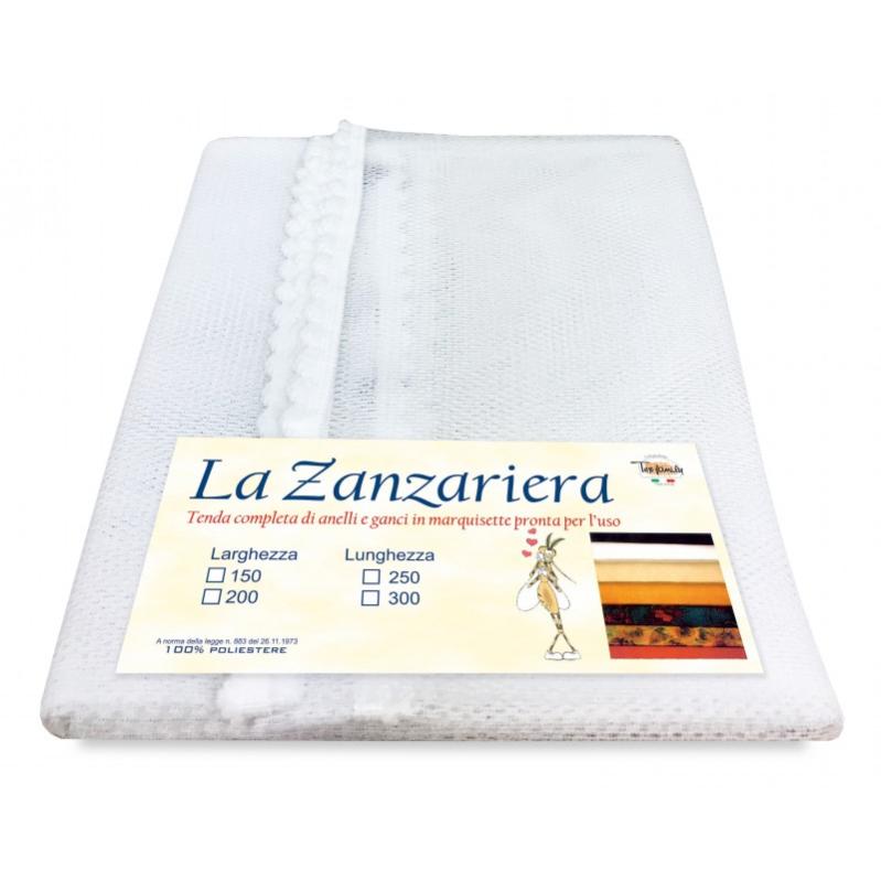 Tenda A Fili Bianca 150x300 Cm - Millefili In Poliestere Per Interni/Esterni, Divisorio Per Porte E Finestre, Decorativa