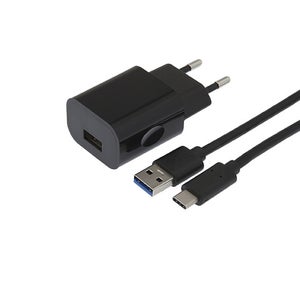 Chargeur secteur ESSENTIELB 2 USB 4.8A - Noir