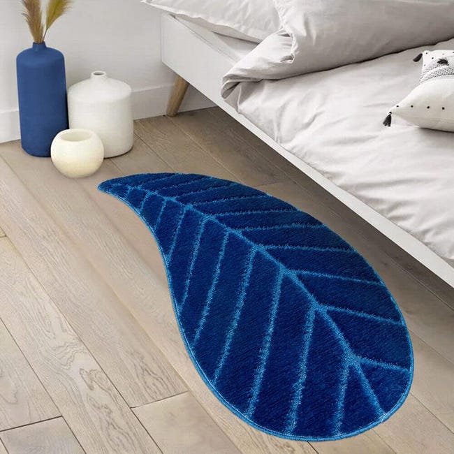 Alfombra Ducha Antideslizante Goma Azul 50x50cm – De Carpet