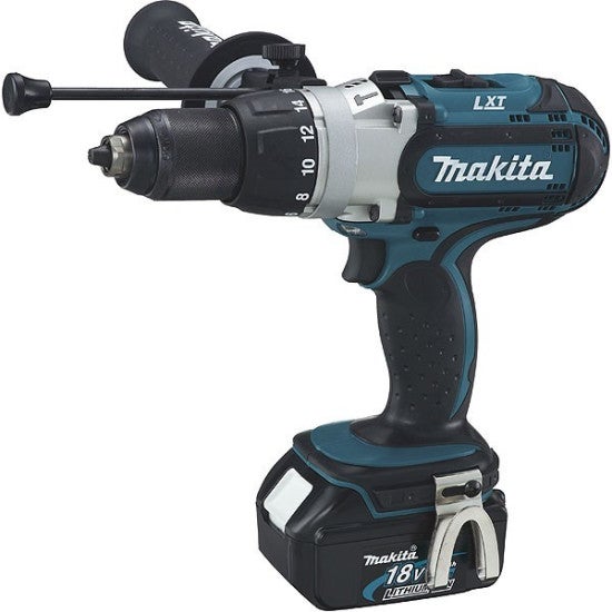 Makita DHP486Z Perceuse à percussion 18 volts, batteries et