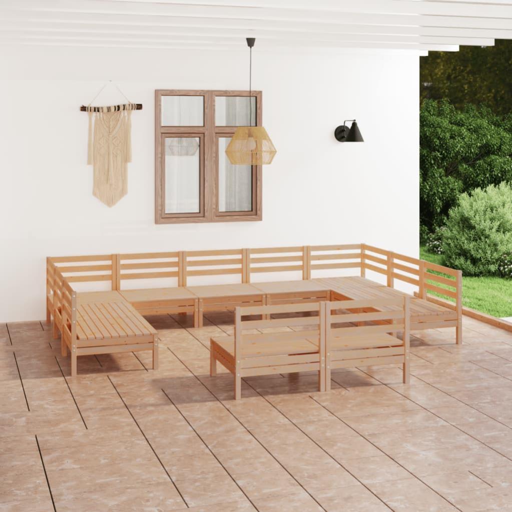 VidaXL Set Divani Da Giardino 5 Pezzi In Legno Massello Di Acacia – 4 Sedie E Tavolino Con Cuscini Grigi