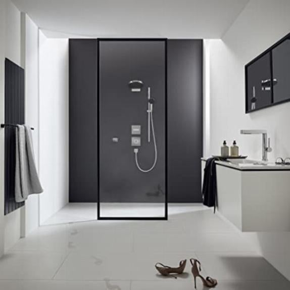 Doccetta Hansgrohe Pulsify Select S, Diametro 105 Mm, 3 Tipi Di Getto, Finitura Cromo, Modello 24110000