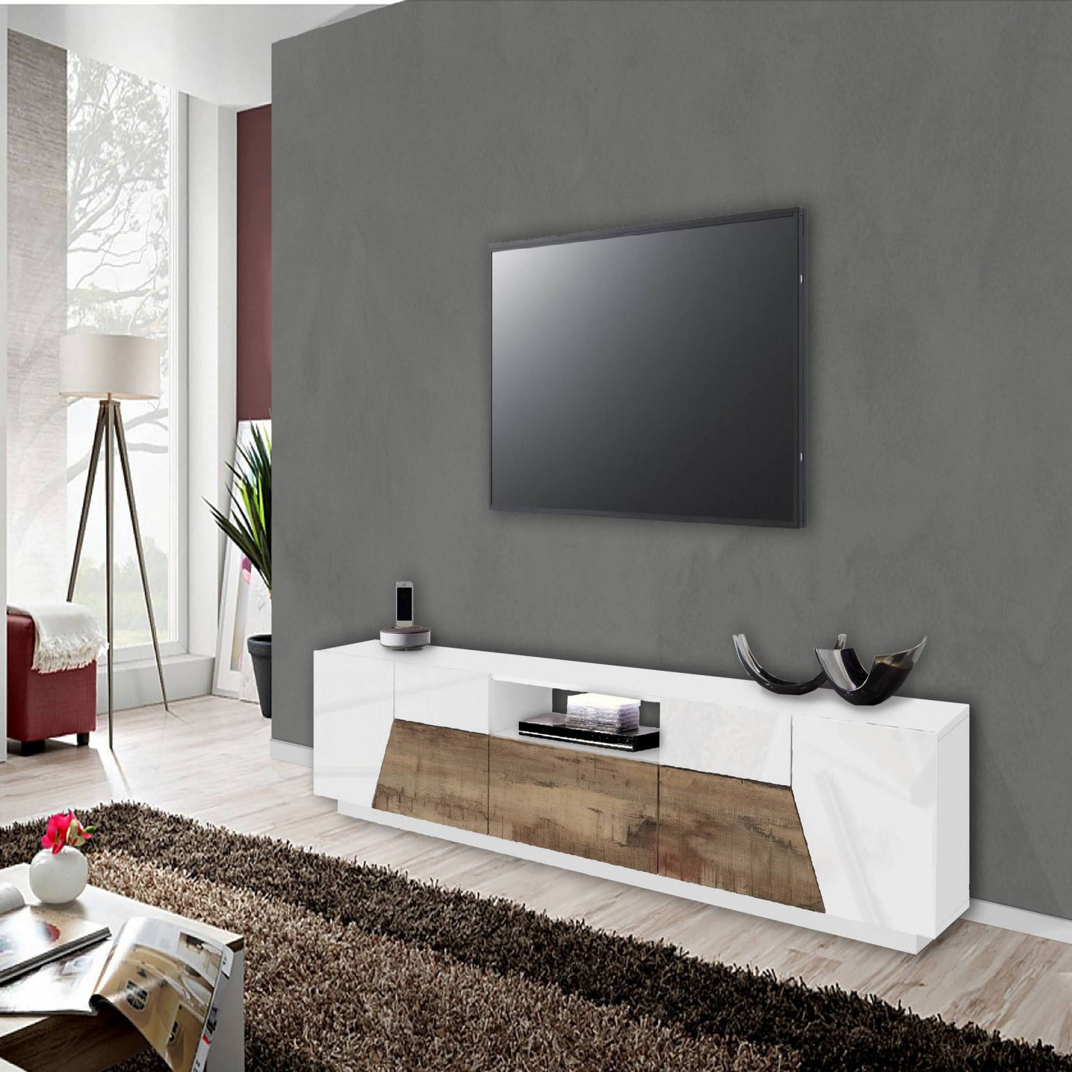 MUEBLE BAJO TV OSLO – Muebles de calidad al mejor precio