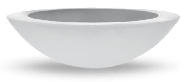 Fioriera Da Giardino | Flowerpot Bianca Triangolare 30x26x75 Cm In - Foto 8