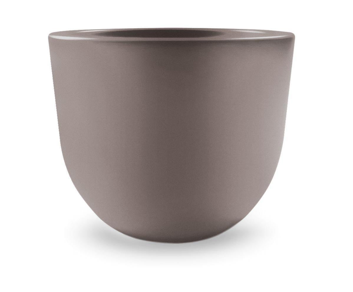 Vaso Rotondo MAGNOLIA Taupe – 15,5 X 22 Cm, Resistente Agli Agenti Atmosferici, Ideale Per Interni Ed Esterni, Design Moderno Lamela LA20244 - 3