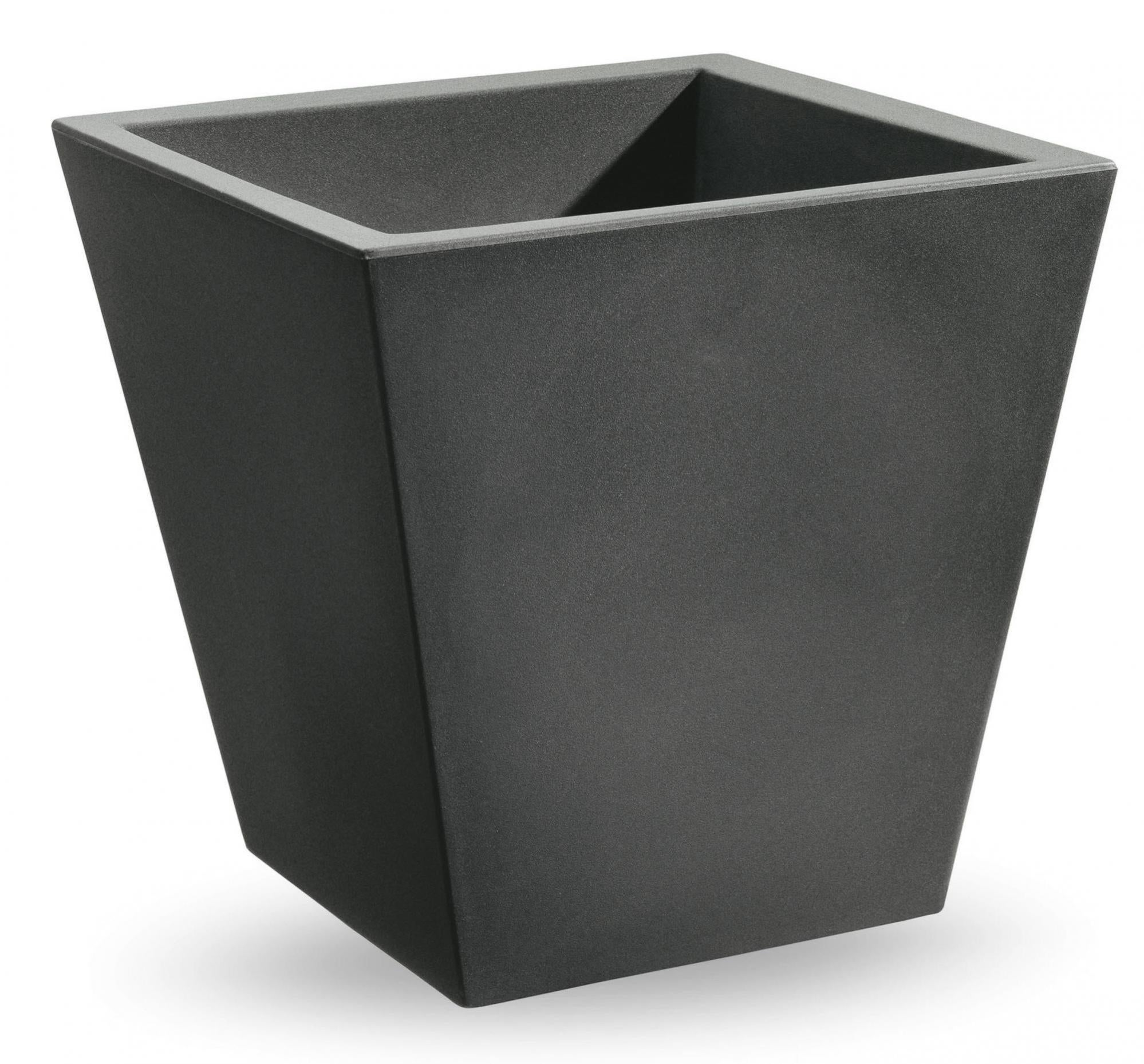 VASO DA GIARDINO CIOTOLA NAXOS 40 CM CON SOTTOVASO -Terracotta Avana - Terracotta - Bronzo - Foto 11