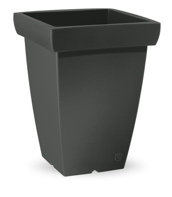 Vaso Quadrato ''Liscio Classic'' Per Fiori E Piante Da Giardino -40 Cm - Foto 13