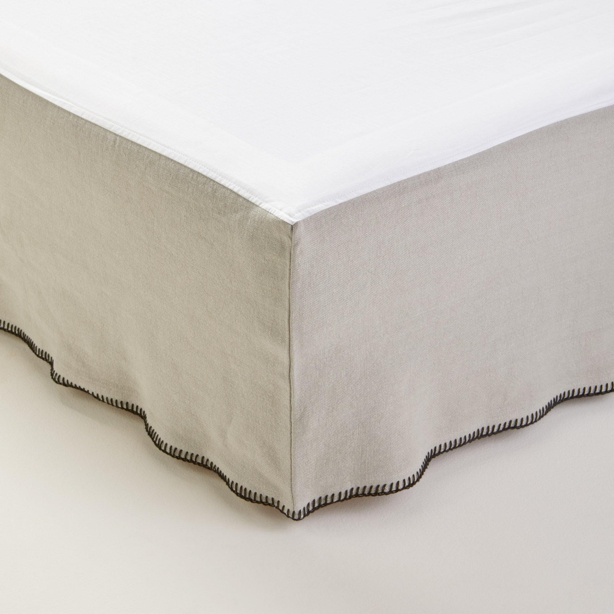 Lenzuola Plaid Bianco E Nero Lenzuolo Coprimaterasso Microfibra Morbido