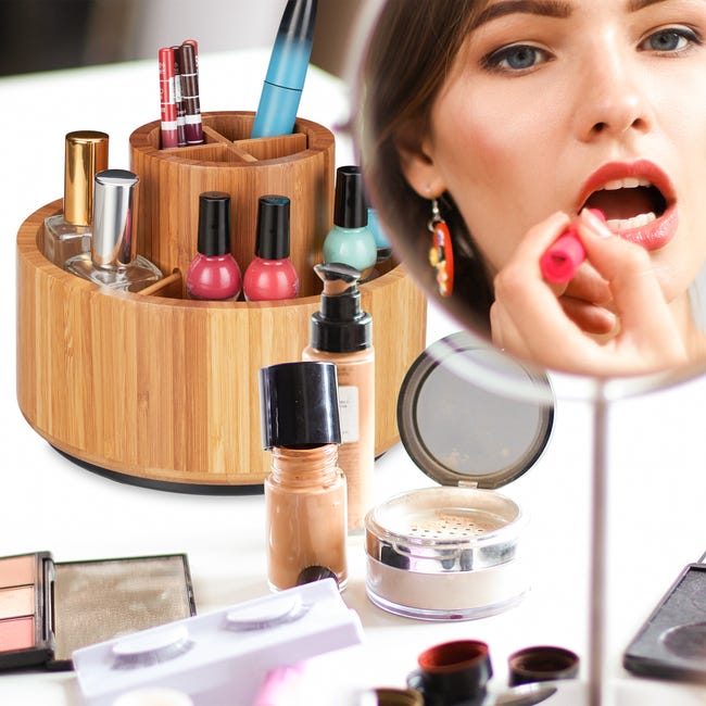 Relaxdays Boîte rangement maquillage Make up organisateur