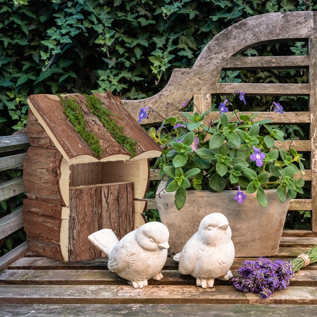 Jolie mangeoire à suspendre pour les oiseaux de votre jardin !