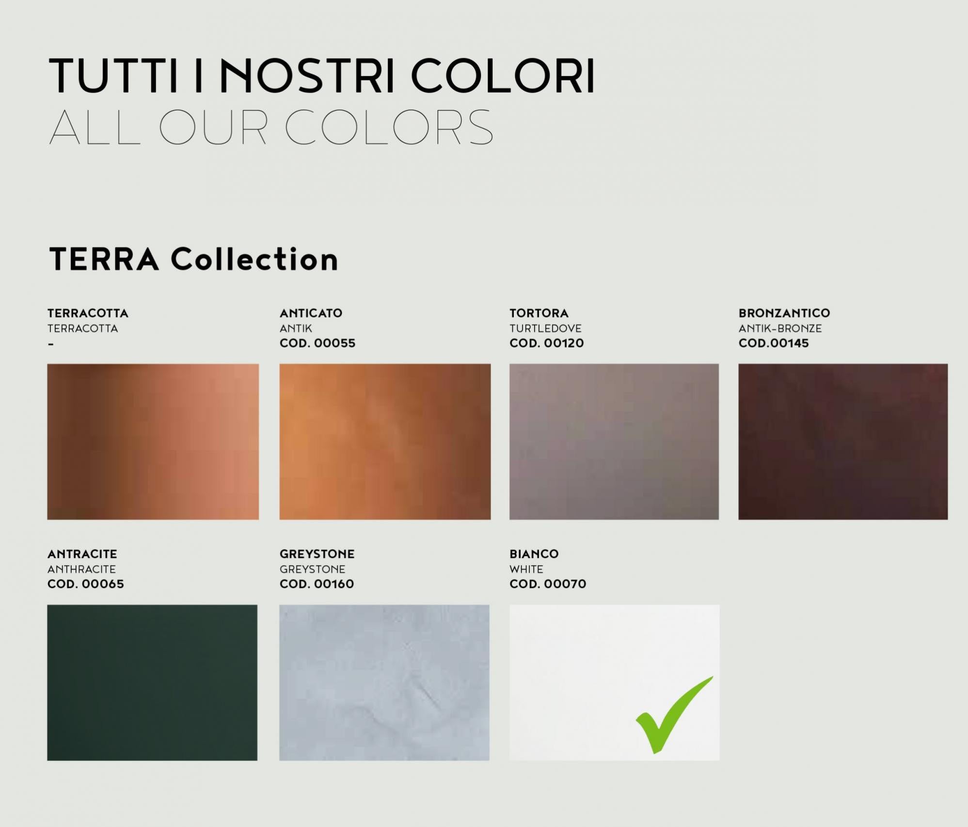 Stefanplast Balconetta Cloe da 50cm, con riserva d'acqua, colore bianco/ travertino, 100% Made in Italy