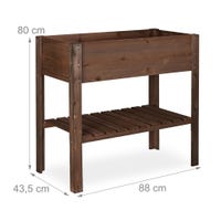 LFFH Cassetta Per Le Piante, Scatole For Piantare Fioriera A Fondo - Foto 7