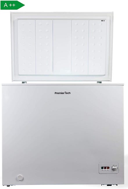 PremierTech Congelatore a Pozzetto 200 litri con cestello e ruote -24 ...