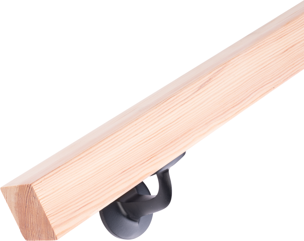 HandyStairs corrimano legno - corrimano quadrate 40x40 mm - pino - 390 ...