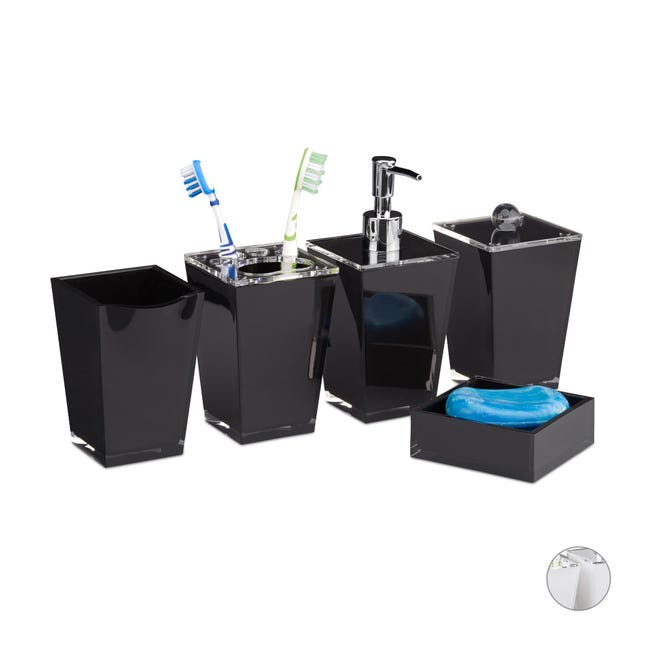Set Accessori Bagno Dispenser E Portaspazzolini Appoggio Turchese Cobalto In Ceramica Cup 65848518 Set Accessori Bagno Dispenser E Portaspazzolini Appoggio Turchese Cobalto In Ceramica Cup 65848518