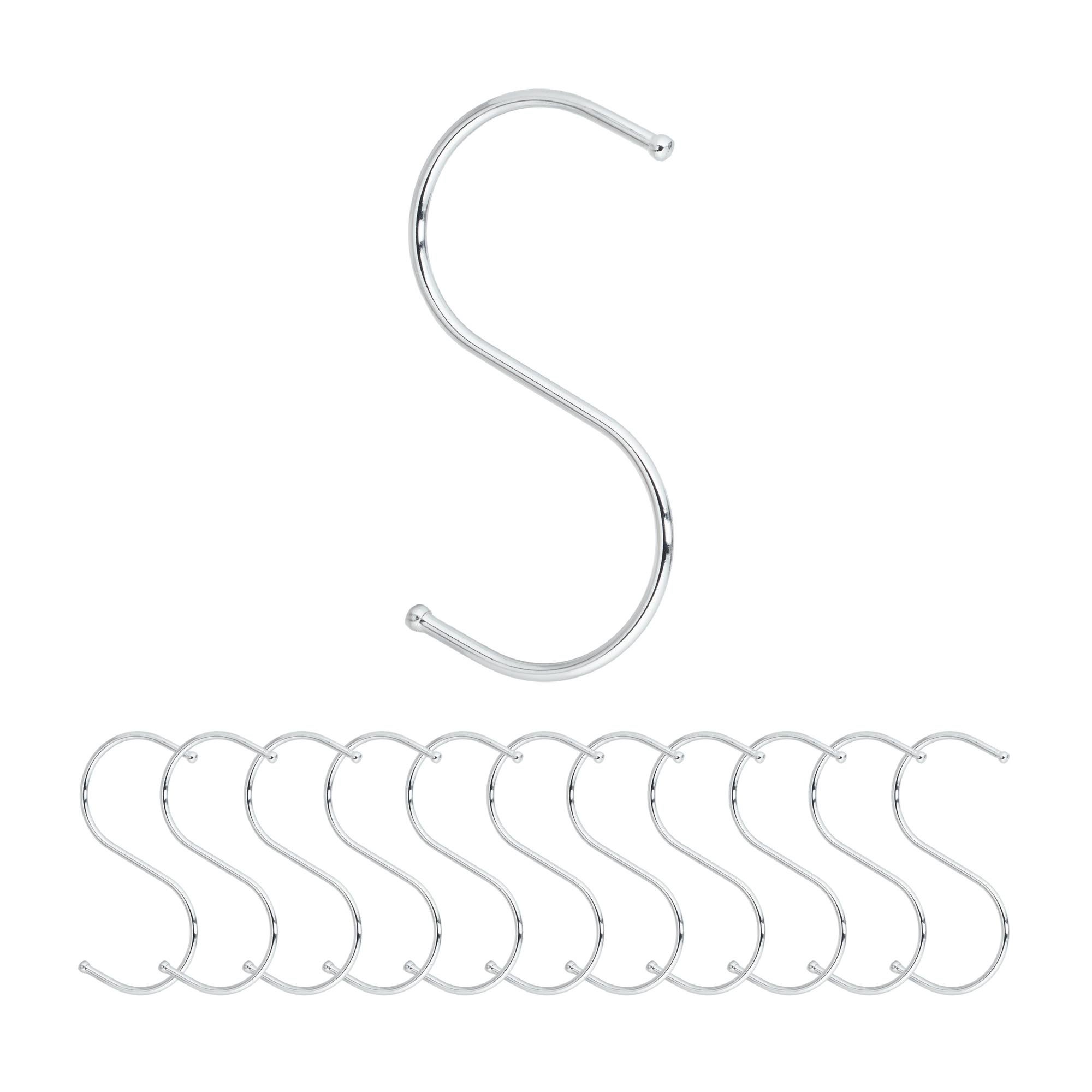 Gancio A S Piccolo Nero 20 Pezzi Forma S Ganci Appesi 3,2 Cm Ganci A Forma Di S In Metallo, Mini Ganci A S, Ganci Ornamentali A S Per Gioielli Decorazioni Artigianato