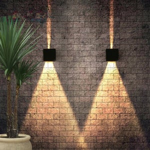 Applique murale LED Moderne Lampe de couloir en métal Lampe murale  intérieure extérieure 100cm 21W Blanc froid
