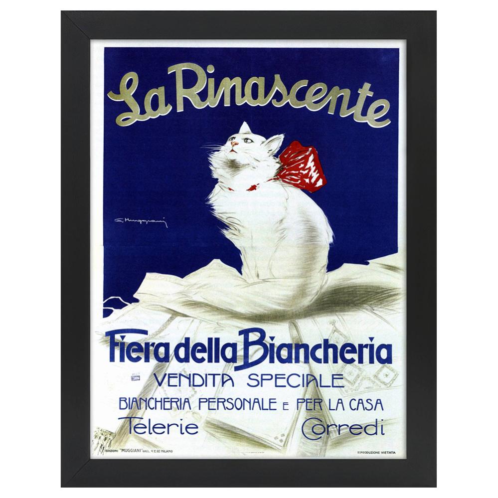 POSTER MANIFESTO LOCANDINA Pubblicità Moda Stampa Vintage La Rinascente Milano EUR 18,00 - IT