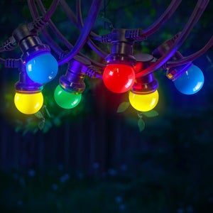 Guirlande lumineuse multicolore 140 cm - Vegaooparty