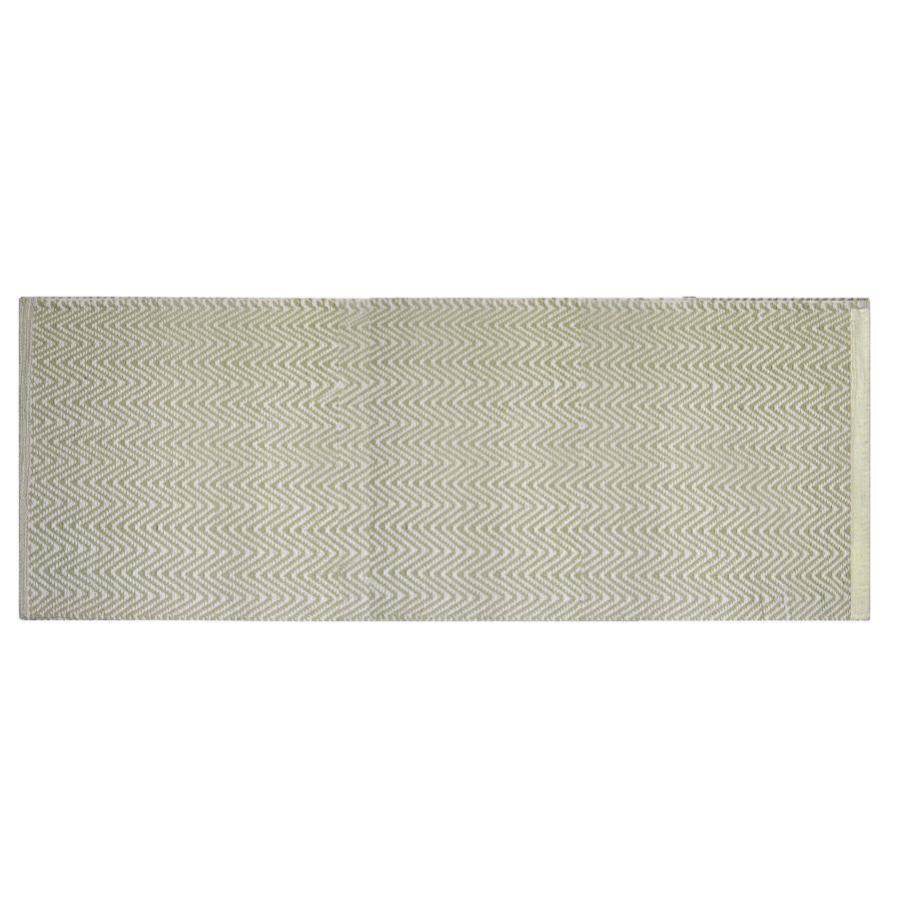 Treer Tappeto da Bagno in Microfibra, Verde Tappetino Assorbente