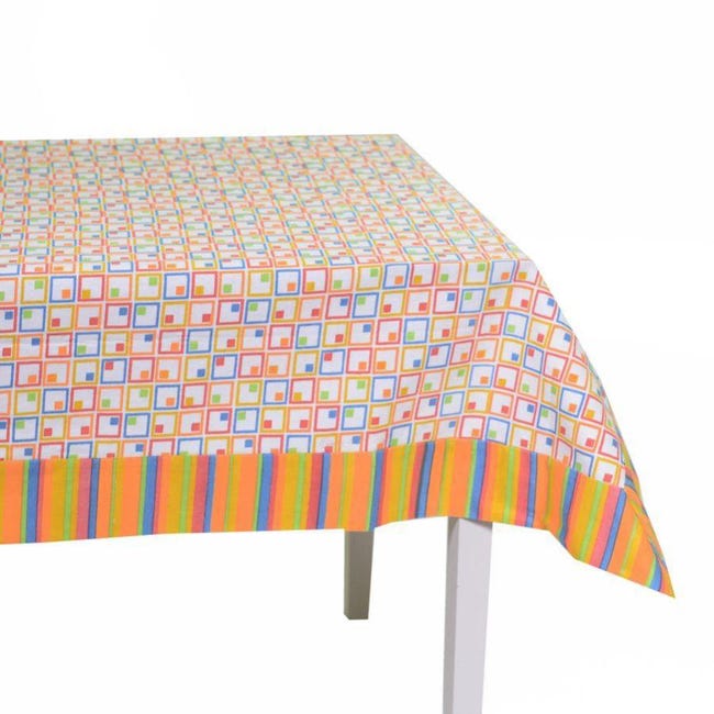 Tovaglia Rettangolare Gastro Edition In Cotone 100% Con Bordo Atlas, 130x280 Cm, Qualità Alberghiera