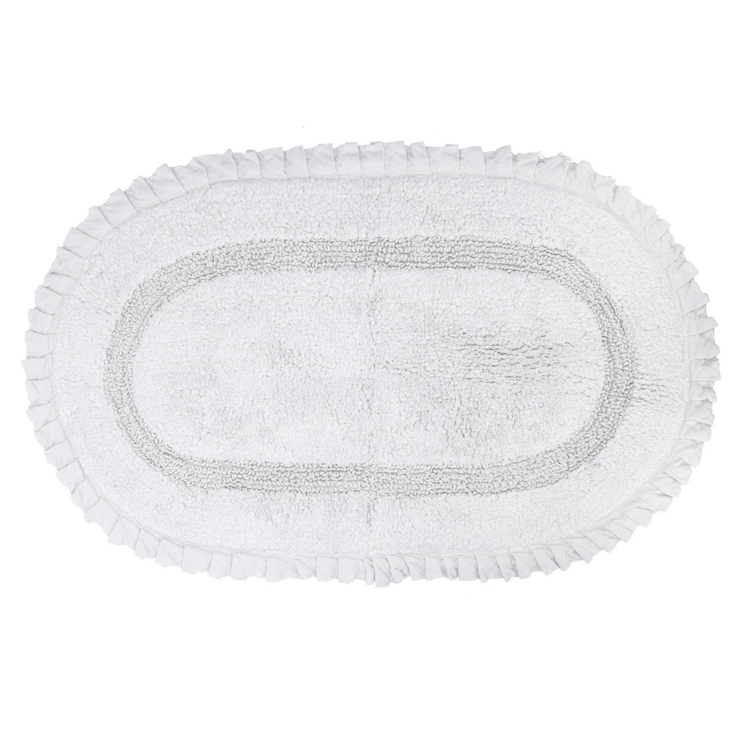 Tappeto Bagno PHP Melissa 55x100cm - Cotone Con Antiscivolo E Bordo Ciniglia