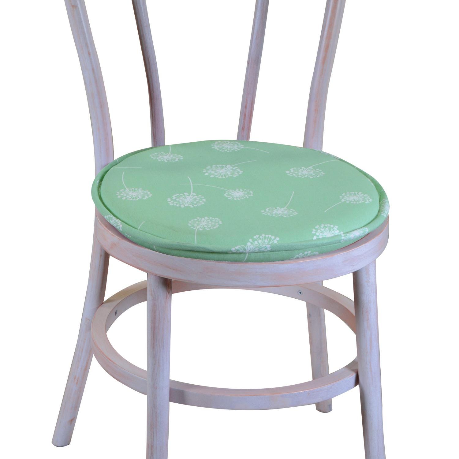 Comprar online - Cojín silla redondo verde - Muy Mucho