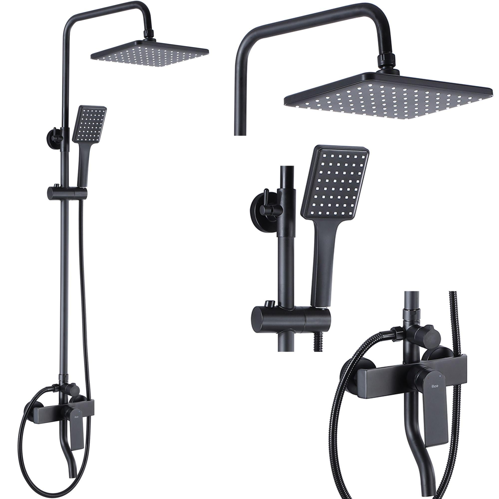 KIT DE DOUCHE REA HASS BLACK Leroy Merlin