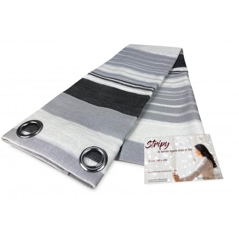 Tenda Oscurante Eurofirany 140x270cm - Grigio Acciaio, 100% Poliestere - Foto 5