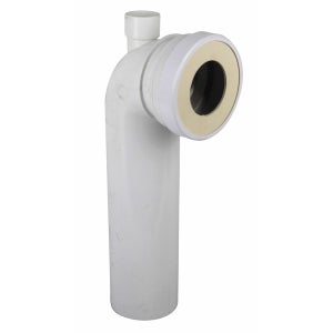 Pipe WC coudée, Pipe pour WC sur pied, Raccord extensible, Multipipe®