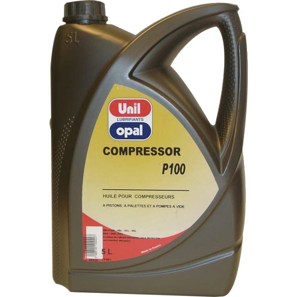 Huile compresseur alternatif 5L - UNIL OPAL - COMPRESSOR P 100