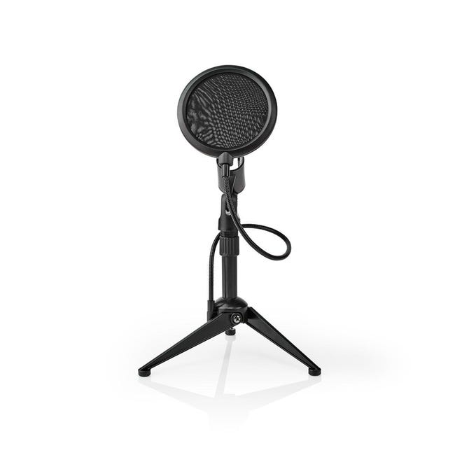 Support pour microphone sur pied hauteur: 194 230 mm diamètre max 40mm