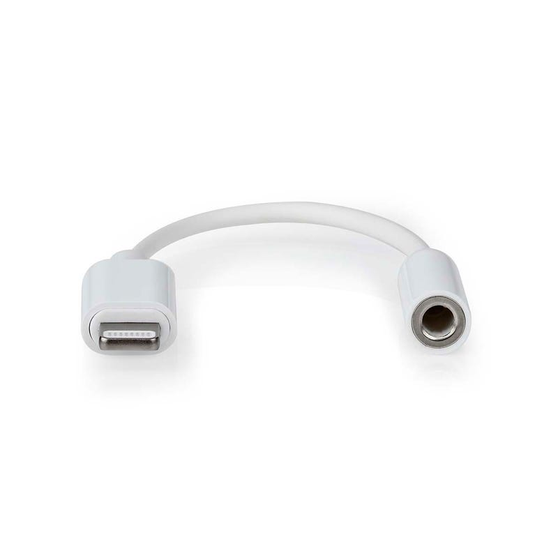 Adaptateur iPhone / iPad Lightning vers USB + Jack 3.5mm + Lightning Charge  - Blanc - Français