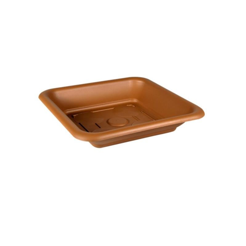 Sottovasi Trasparenti Per Piante In PET - Set Da 5 Pezzi (15,2cm/20,3cm/25,4cm) Per Interni/Esterni