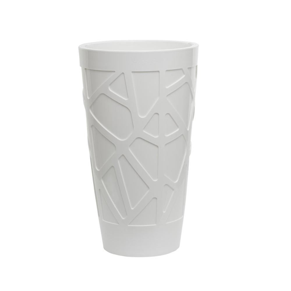 IDEL Mosaic Curve HIGT Quality Jar (Made in Italy) with Water Reservoir trasparent/white